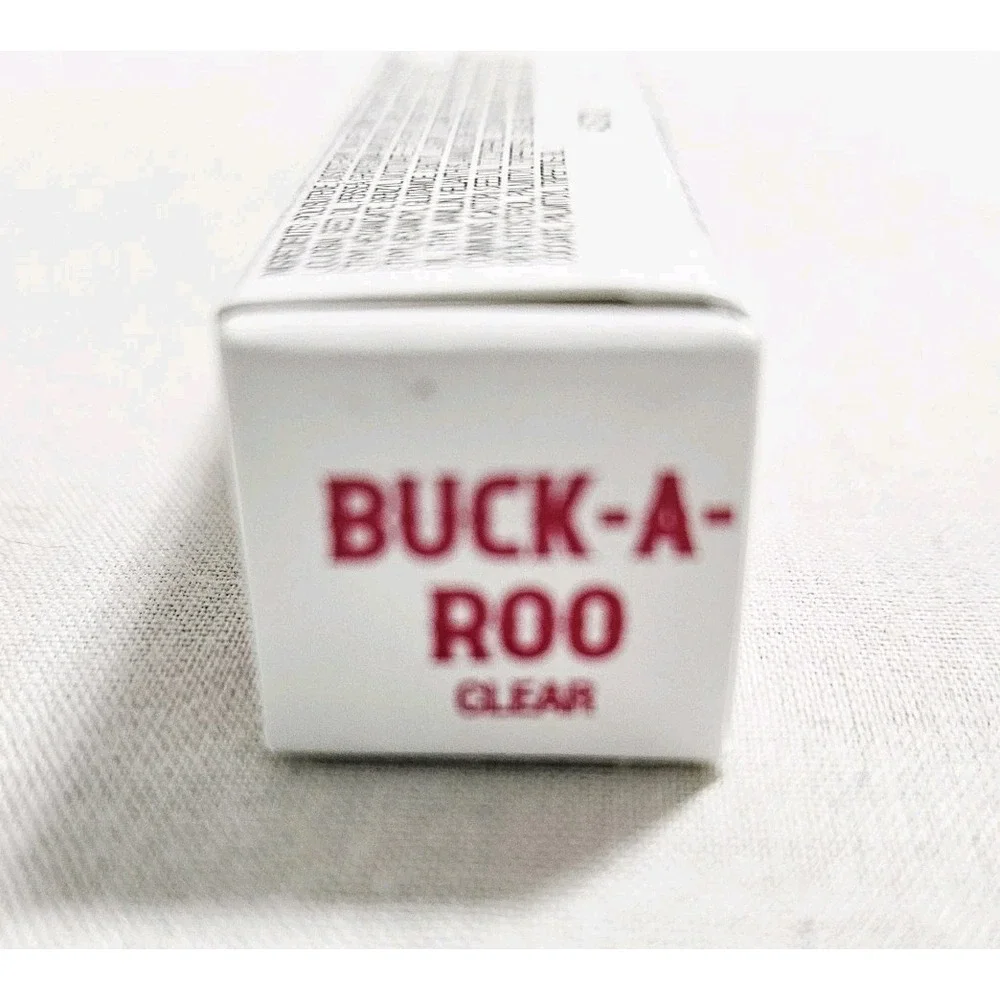 The Balm Plump Your Pucker Lip Gloss- Buck-A-Roo Clear Gloss- NEW‎ IN BOX